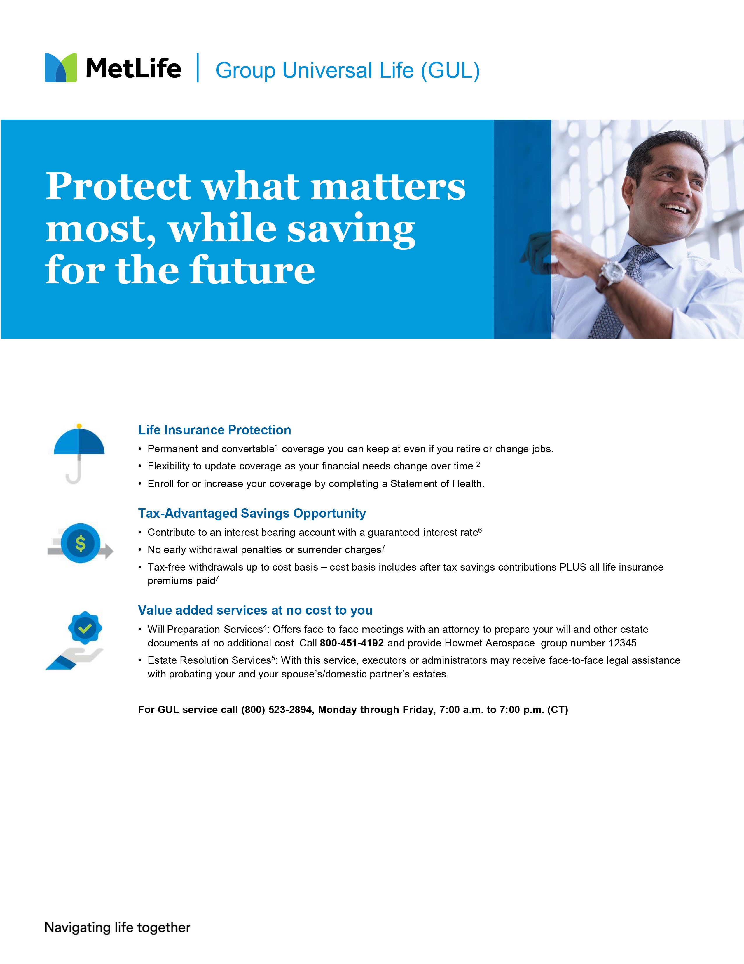 Group Universal Life Insurance Options